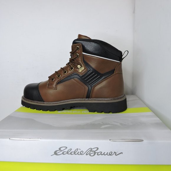 Eddie Bauer men's safety work boots brand new - Picture 3 of 5